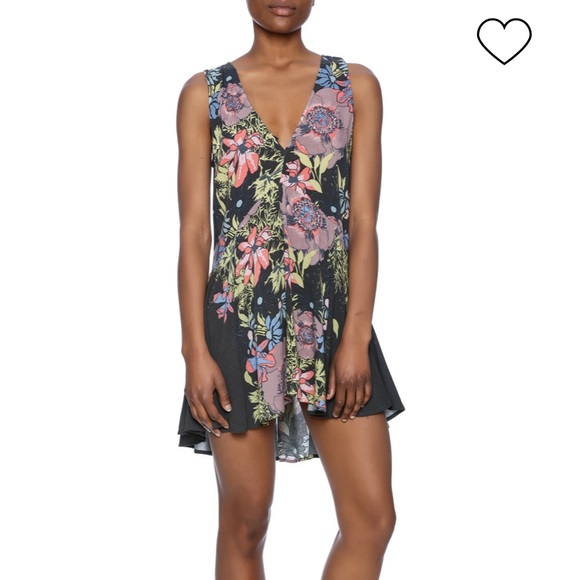 Free People Dresses & Skirts - Free people Backyard High Low Swing Tunic